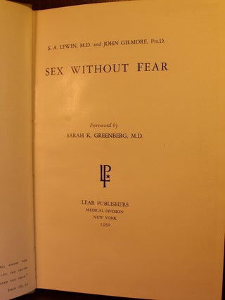 Sex Without Fear