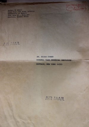 Collection of Documents Relating to Dr. Elias Cohen's Research Trip to Enitewok Atoll, in the South Pacific