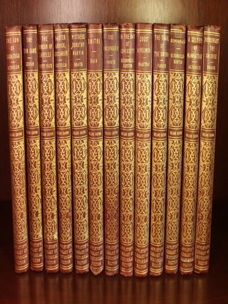 Item #003206 13 volume set of Appleton's Library of Historical Fiction, Fierceheart the...