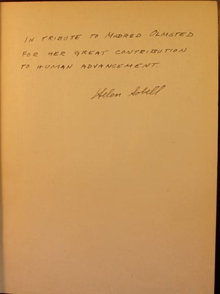 The Judgment of Julius and Ethel Rosenberg Signed Association Copy Helen Sobell