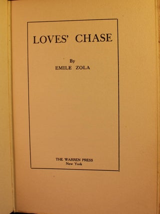 Set of 7 of Emile Zola's Work, A Tragic Love, Death, Love's Chase, Buried Alive, The Embezzler, Shell-Fish, The Flood