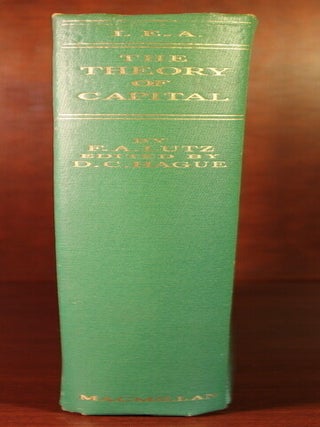 The Theory of Capital, Proceedings of a Conference held by the International Economic Association
