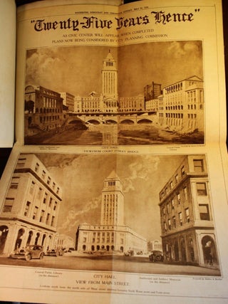 Architectural Plan for the City of Rochester, New York, Signed