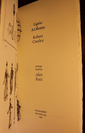 6 Signed Robert Creeley Books Ligeia, en famille, So There, Presences, Echoes, Histoire de Florida