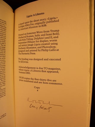 6 Signed Robert Creeley Books Ligeia, en famille, So There, Presences, Echoes, Histoire de Florida