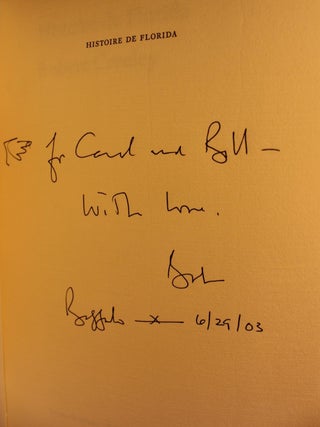 6 Signed Robert Creeley Books Ligeia, en famille, So There, Presences, Echoes, Histoire de Florida