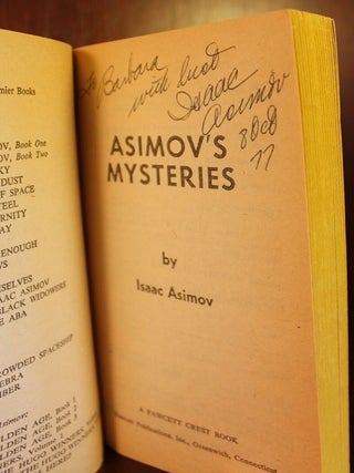 Asimov's Mysteries SIGNED