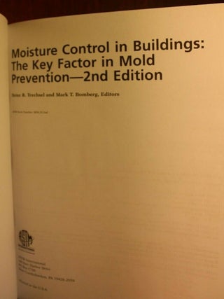 Moisture Control in Buildings The Key Factor in Mold Prevention