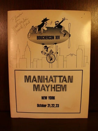 Item #003831 Bouchercon XIV Program. Maxwell Grant Walter Gibson
