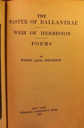 Works of Robert Louis Stevenson, Dr. Jekyll and Mr. Hyde
