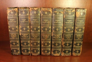 Item #004018 The Works of Victor Hugo (Incomplete set, 7 of 10 Volumes Present). Victor Hugo