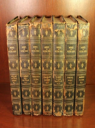 The Works of Victor Hugo (Incomplete set, 7 of 10 Volumes Present)