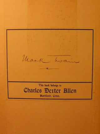 Mark Twain a Biography SIGNED