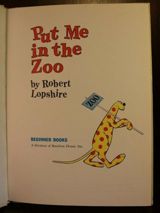 Put Me in the Zoo