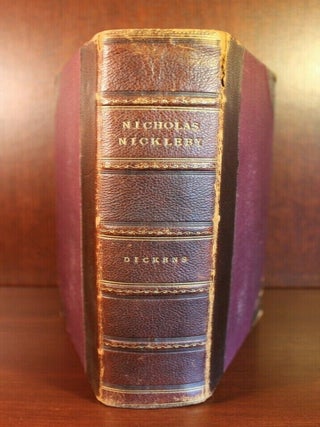 Item #004237 The Life and Adventures of Nicholas Nickleby. Charles Dickens