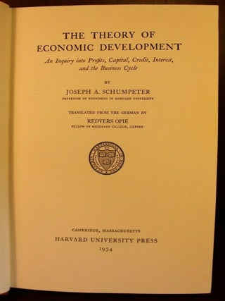 The Theory of Economic Development