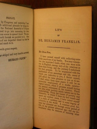 The Works of Dr. Benjamin Franklin. Consisting of Essays, Humorous, Moral, and Literary: with his Life, Written by Himself