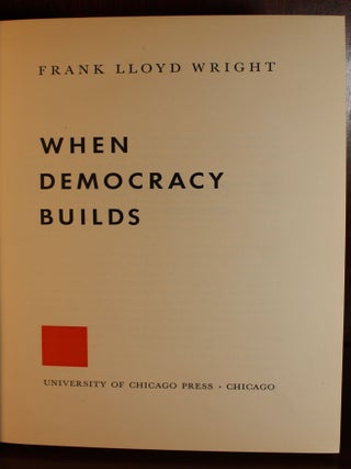 When Democracy Builds