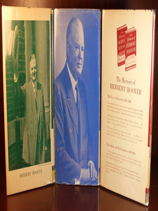 Memoirs of Herbert Hoover SIGNED