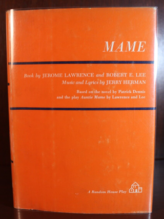 Item #3629 Mame. Jerome Lawrence, Robert Edwin Lee