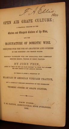 Open Air Grape Culture