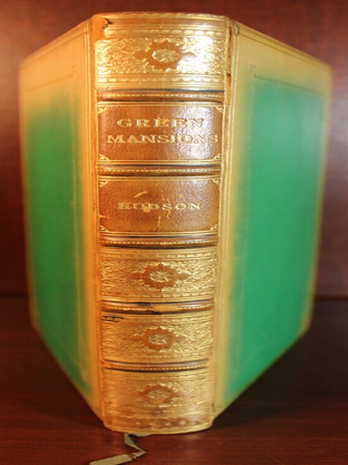 Green Mansions Leather Sangorski and Sutcliffe