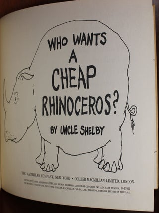 Who Wants A Cheap Rhinoceros?
