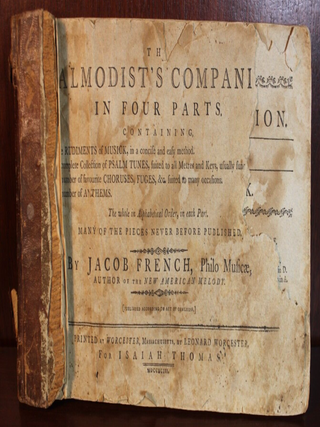 Item #3647 The Psalmodist's Companion. Jacob French