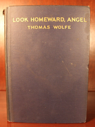 Item #3683 Look Homeward, Angel. Thomas Wolfe