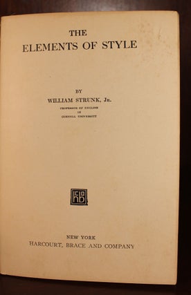 The Elements of Style