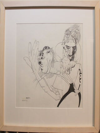 Rolling Stones, Mick Jagger and Keith Richards Original Caricature Art