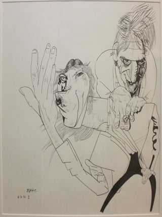 Rolling Stones, Mick Jagger and Keith Richards Original Caricature Art