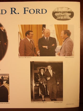 Gerald Ford SIGNED Limited Edition Poster US History World Leaders Politics