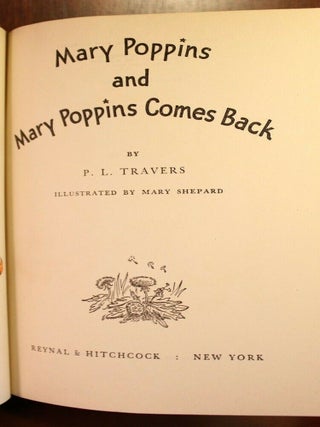 Mary Poppins and Mary Poppins Comes Back