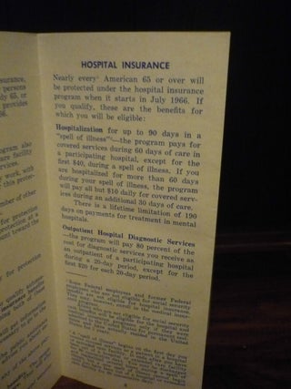 A Brief Explanation of 'Medicare' Health Insurance for the Aged