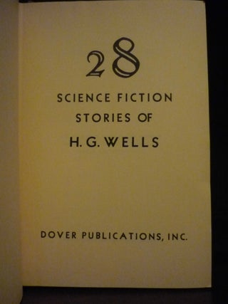 28 Science Fiction Stories of H. G. Wells