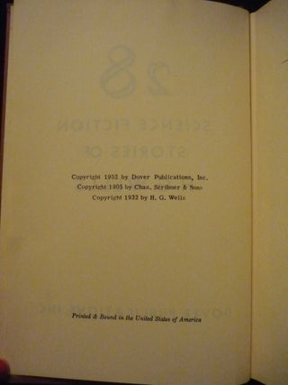 28 Science Fiction Stories of H. G. Wells