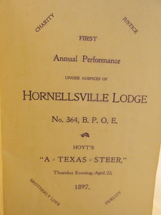 A Texas Steer, or Money Makes the Mare Go