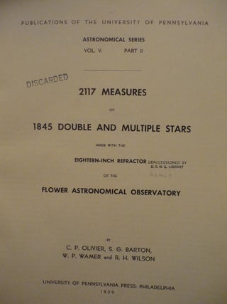 Double Star Publications 1939-1959