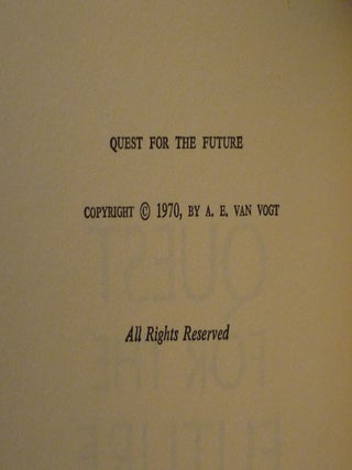 Quest for the Future