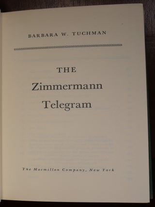 The Zimmerman Telegram