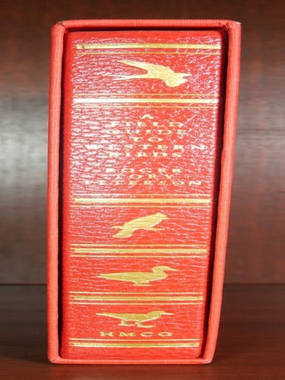 Item #3893 A Field Guide to Western Birds SIGNED. Roger Tory Peterson