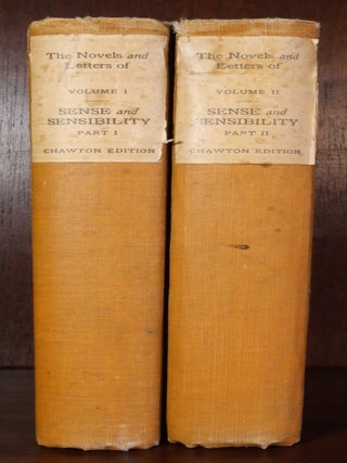 Item #3899 Sense and Sensibility. Jane Austen