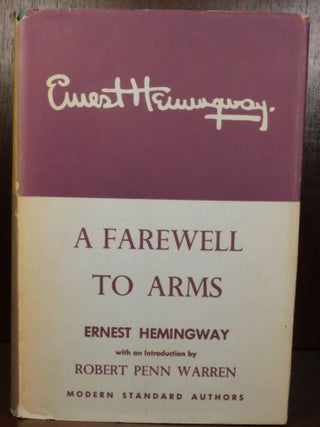 Item #3940 A Farewell to Arms. Ernest Hemingway