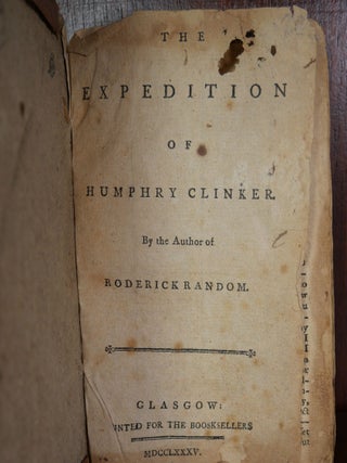 The Expedition of Humphry Clinker
