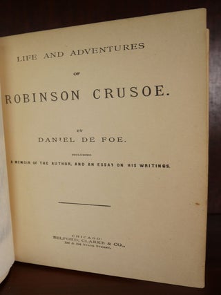 Life and Adventures of Robinson Crusoe