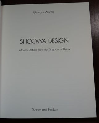 Shoowa Design : African Textiles from the Kingdom of Kuba
