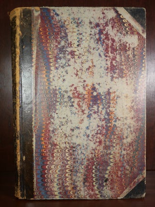 Item #3967 Chemung County Court Ledger Docket Manuscript