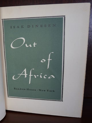 Out of Africa