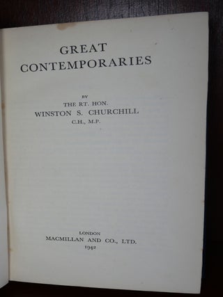 Great Contemporaries
